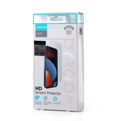 Iphone 14 Pro Ekrano apsauga Joyroom Knight 2,5D FS TG 5x glass full screen  (JR-DH06) 4
