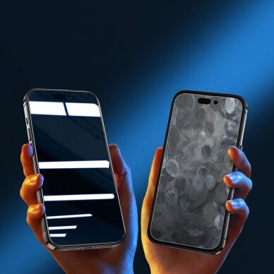 Iphone 14 Pro Ekrano apsauga Joyroom Knight 2.5D Privacy TG Tempered Glass for  su Anti-Spy filtru (JR-P02) 6