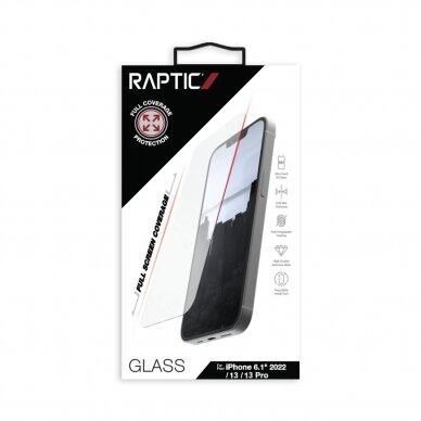 Iphone 14 Ekrano apsauga Raptic X-Doria Full Glass  2