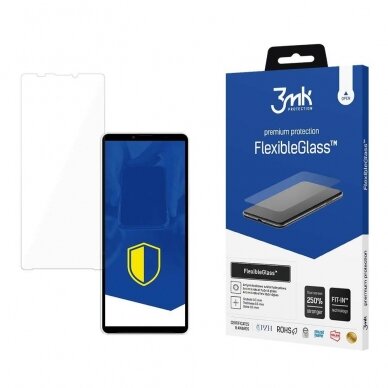 Ekrano Apsauga Sony Xperia 10 V - 3mk FlexibleGlass™ KOW068