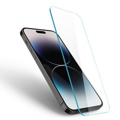Iphone 14 Pro Max Ekrano apsauga Spigen GLAS.TR SLIM  1
