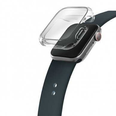 Ekrano apsauga UNIQ etui Garde Apple Watch Series 7/8 45mm. Permatoma 3