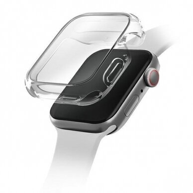 Ekrano apsauga UNIQ etui Garde Apple Watch Series 7/8 45mm. Permatoma