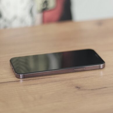 Ekrano apsauga Wozinsky Full Glue iPhone 15 Plus - Juodais kraštais (tinka su dėklu) 9