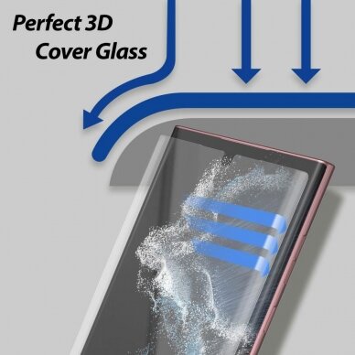 Ekrano Apsauginis Stiklas TEMPERED GLASS WHITESTONE DOME GLASS 2-PACK GALAXY S22 ULTRA 1