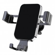 Gravity smartphone car holder, black air vent (YC12)