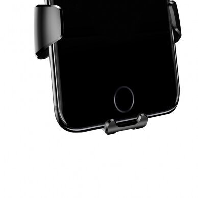 Gravitacinis laikiklis Baseus Phone Bracket Air Vent Holder skirtas 4-6 colių prietaisams juodas (Suyl-01) 10