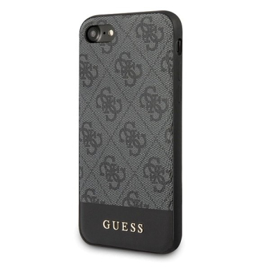 Guess 4G Stripe Collection Dėklas skirtas iPhone 7 / 8 / SE 2020 / SE 2022 - Pilkas 1