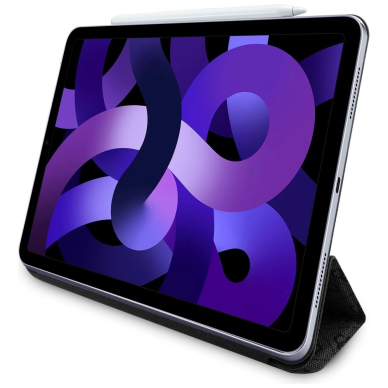 Guess GUFC11RM24PS4SGK iPad Air 11&quot; 2024 Juodas/Juodas Magnetinis 4G Big Logo 4