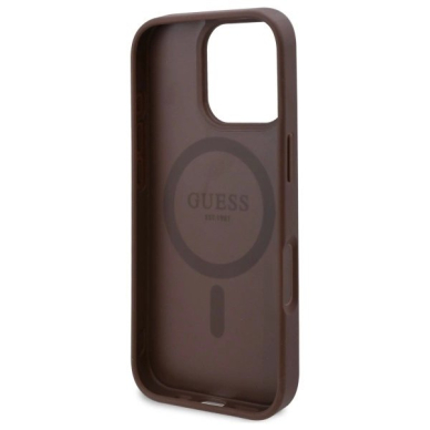 Guess GUHMP16XP4ROPEMCW iPhone 16 Pro Max 6.9&quot; Rudas/Rudas hardcase 4G Flowers Print MagSafe 6