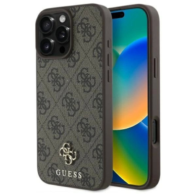 Guess GUHMP16XP4SM4MW iPhone 16 Pro Max 6.9&quot; Rudas/Rudas hardcase 4G Small Classic MagSafe