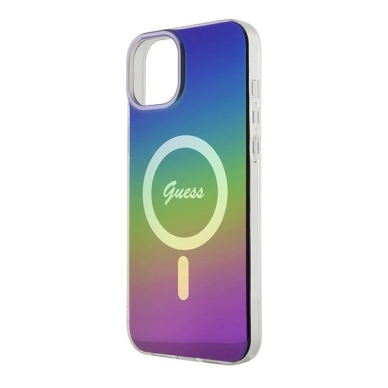 Guess IML Iridescent MagSafe Dėklas skirtas iPhone 15 / 14 / 13 6.1&quot; - multicolor 5