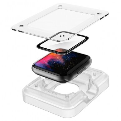 Hibridinis stiklas Spigen Proflex ”Ez Fit” Apple Watch 4/5/6/SE (40mm) 2