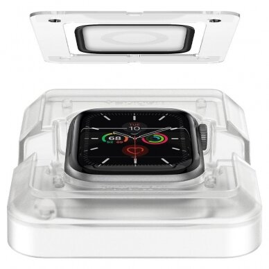 Hibridinis stiklas Spigen Proflex ”Ez Fit” Apple Watch 4/5/6/SE (40mm) 3