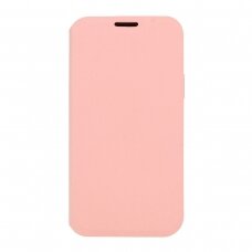 iPhone 11 atverčiamas dėklas Vennus Wallet book rožinis