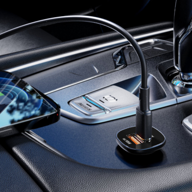 Įkroviklis Acefast 38W USB Type C / USB Juodas (B1) 3