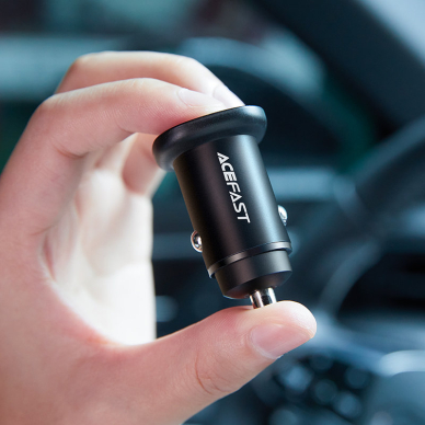 Įkroviklis Acefast 38W USB Type C / USB Juodas (B1) 5