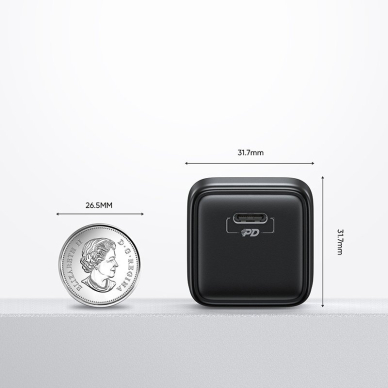 Įkroviklis Joyroom Small Fast USB Type C PD 25W EU Plug Juodas (L-P251) 10
