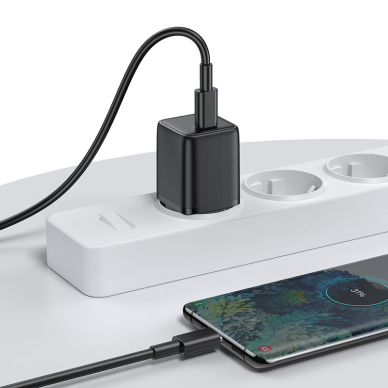 Įkroviklis Joyroom Small Fast USB Type C PD 25W EU Plug Juodas (L-P251) 3