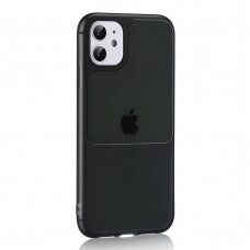Iphone 12 / 12 pro dėklas Window Case silikonas juodas