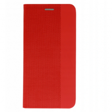 Iphone 11 pro max atverčiamas dėklas Vennus SENSITIVE book raudonas