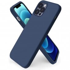 Akcija!  iphone 12 mini dėklas X-LEVEL/PIPILU DINAMIC tamsiai mėlynas