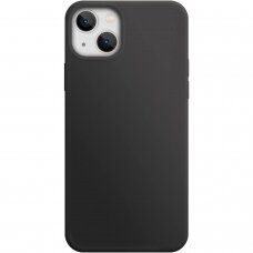 iphone 13 dėklas TPU rubber juodas