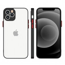 Akcija! Iphone 13 Pro dėklas Milky Case juodas