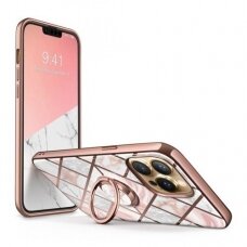 Akcija! Iphone 13 pro max dėklas "Supcase Iblsn COSMO SNAP" rožinis