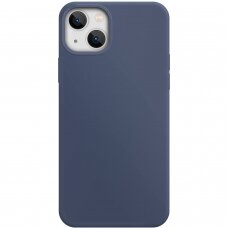 iphone 13 dėklas TPU rubber tamsiai mėlynas
