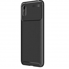 Iphone XR dėklas Vennus Carbon Elite juoda