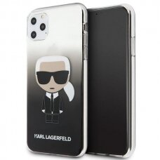 Akcija! Iphone 11 Pro Max originalus Karl Lagerfeld dėklas juodas