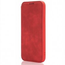 Huawei P50 atverčiamas dėklas SMART VINTAGE raudonas