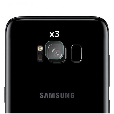 Akcija! Samsung Galaxy S8 apsauginis kameros stikliukas Wozinsky 1