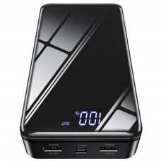 Išorinė baterija Power Bank Borofone BJ8 30000mAh juoda