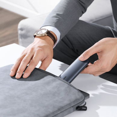 Išorinis Diskas Ugreen external SSD drive M.2 housing case USB 3.2 Gen 2 (SuperSpeed USB 10 Gbps) + Kabelis USB Type C 0,5m Pilkas(CM400 10902) 6