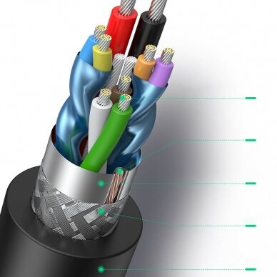 Išorinis Kietasis Diskas Ugreen 2,5" Korpusas SATA 3.0 6Gbps Pilkas + USB - USB Type C Kabelis 0,5m (CM300) 11
