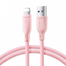 Joyroom Multi-Color Series SA34-AL3 USB-A / Lightning 3A cable 1m - pink