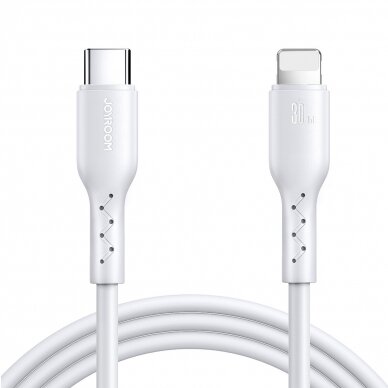 Joyroom Flash-Charge Series SA26-CL3 USB-C / Lightning cable 30W 1m - white 12