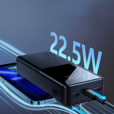 Joyroom power bank 22.5W 20000mAh PD QC3.0 AFC Juodas (JR-QP192) 5