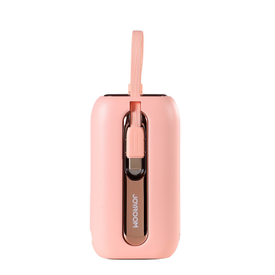 Joyroom powerbank 10000mAh Colorful Series 22.5W with 2 built-in USB C and Lightning cables pink (JR-L012) 8