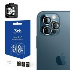 Iphone 12 / 12 Pro Kameros apsauga 3MK Lens Protection  su rėmu