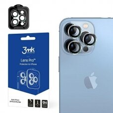 Iphone 13 Pro Max Kameros apsauga 3MK Lens Protection Pro Iphone 13 Pro /13 Pro Max su rėmu