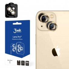 Kameros apsauga 3mk Lens Protection Pro iPhone 14 Auksinė