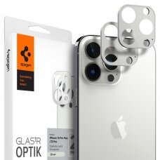 Iphone 13 Pro KAMEROS APSAUGA SPIGEN OPTIK.TR  / 13 PRO MAX SILVER