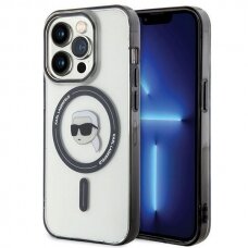 Karl Lagerfeld KLHMP15LHKHNOTK case for iPhone 15 Pro - transparent