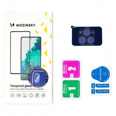 Iphone 13 / 13 Pro Kameros apsauga Wozinsky Full Camera Glass 9H  2