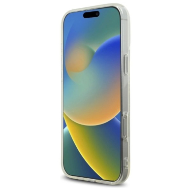 Karl Lagerfeld KLHCP16XHKLSTDCT iPhone 16 Pro Max 6.9&quot; Permatomas Kietas Dėklas IML Rhinestones Logo 4