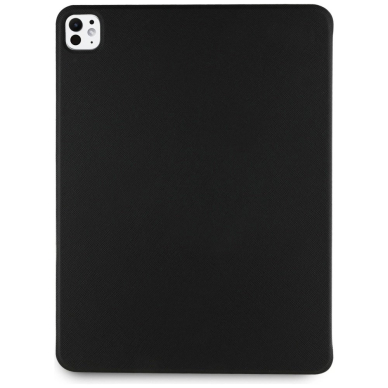 Karl Lagerfeld Saffiano Magnetinis Karl & Choupette iPad Pro 13&quot; 2024 Book Cover Dėklas - Juodas 2