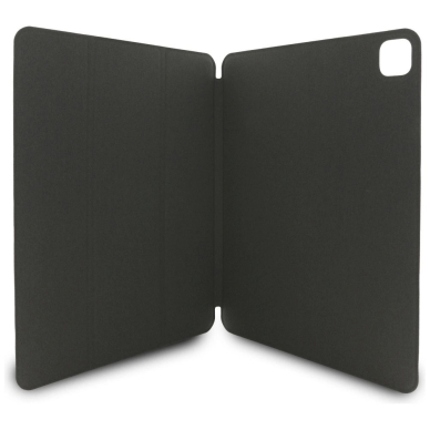 Karl Lagerfeld Saffiano Magnetinis Karl & Choupette iPad Pro 13&quot; 2024 Book Cover Dėklas - Juodas 3